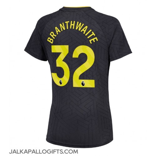 Everton Jarrad Branthwaite #32 Vieraspaita Naiset 2024-25 Lyhythihainen